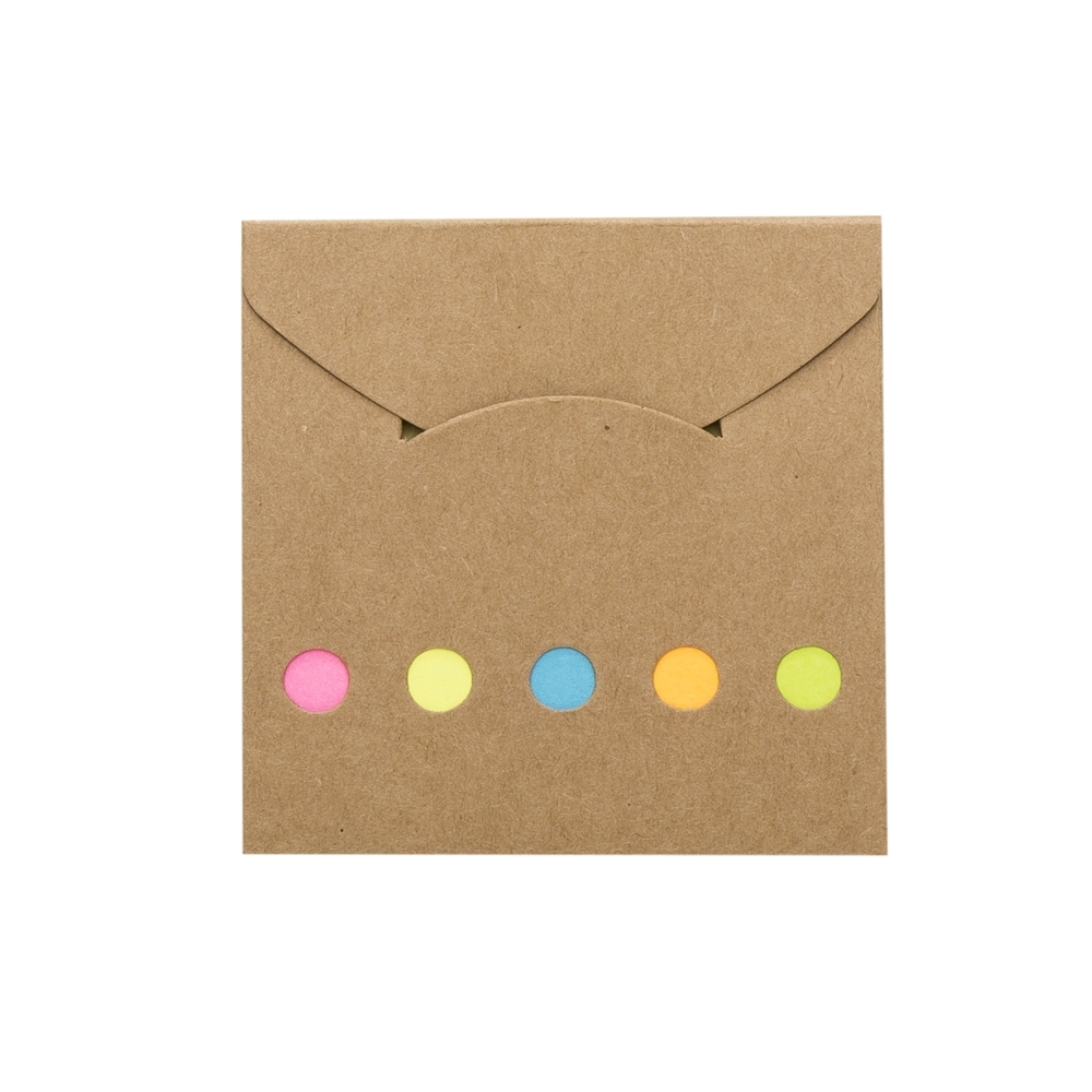 Mini bloco ecologico kraft jpg