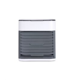 Mini climatizador de ar portatil branco jpg