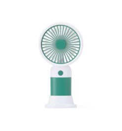 Mini ventilador recarregavel verde jpg