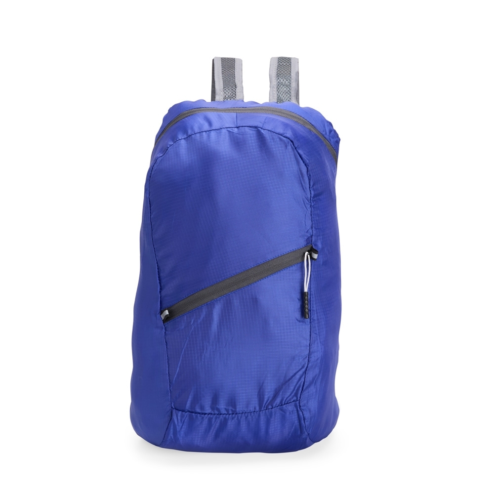 Mochila dobravel poliester litros azul jpg