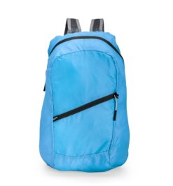 Mochila dobravel poliester litros azul claro jpg
