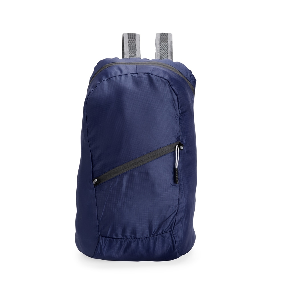 Mochila dobravel poliester litros azul escuro jpg