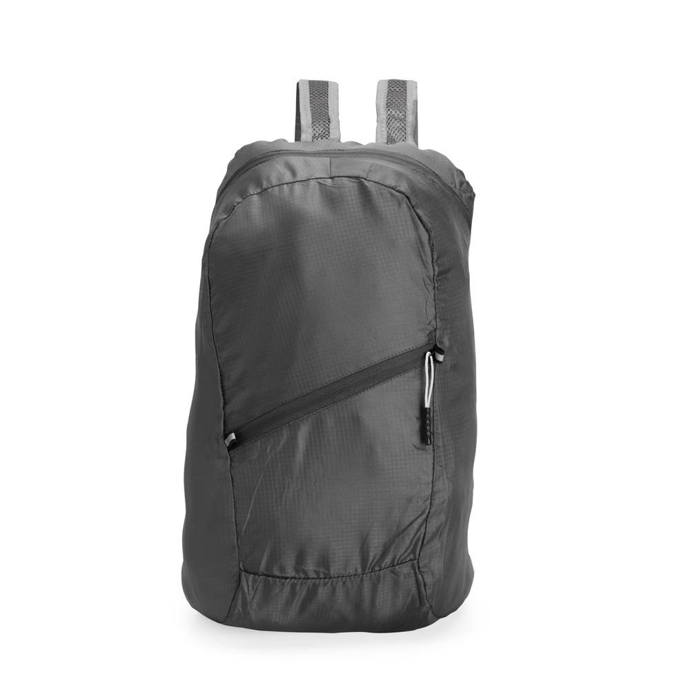 Mochila dobravel poliester litros cinza jpg