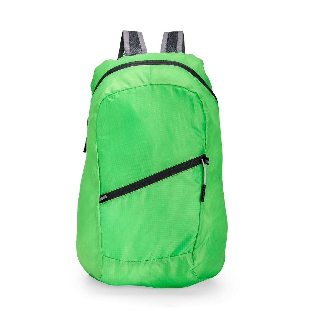 Mochila dobravel poliester litros verde jpg