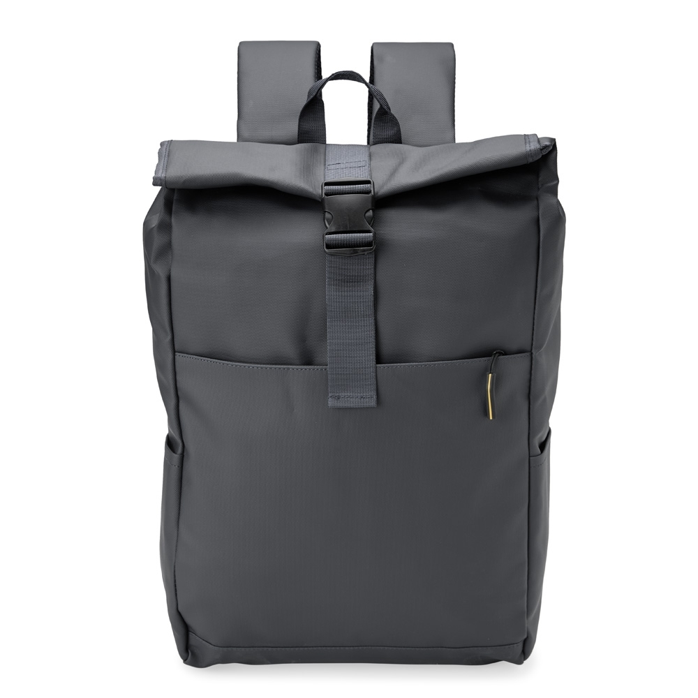 Mochila pu impermeavel litros cinza jpg