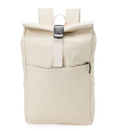 Mochila pu impermeavel litros creme jpg