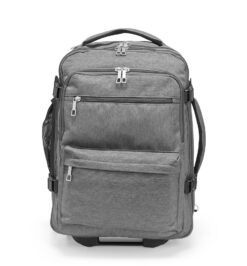 Mochila poliester litros cinza jpg