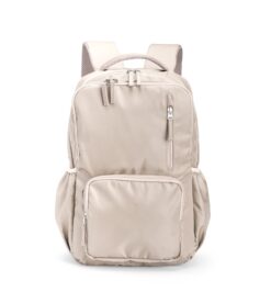 Mochila poliester litros creme jpg