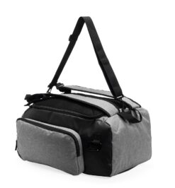 Mochila poliester litros cinza jpg