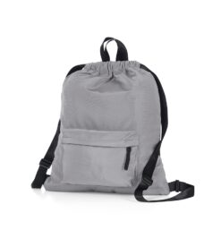 Mochila saco cinza jpg