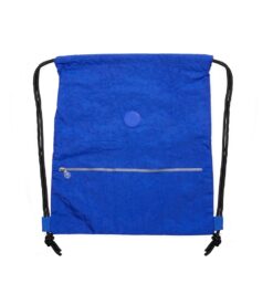 Mochila saco nylon impermeavel azul jpg