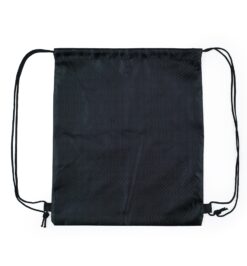 Mochila saco em nylon preto jpg