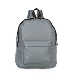 Mochila de nylon cinza jpg