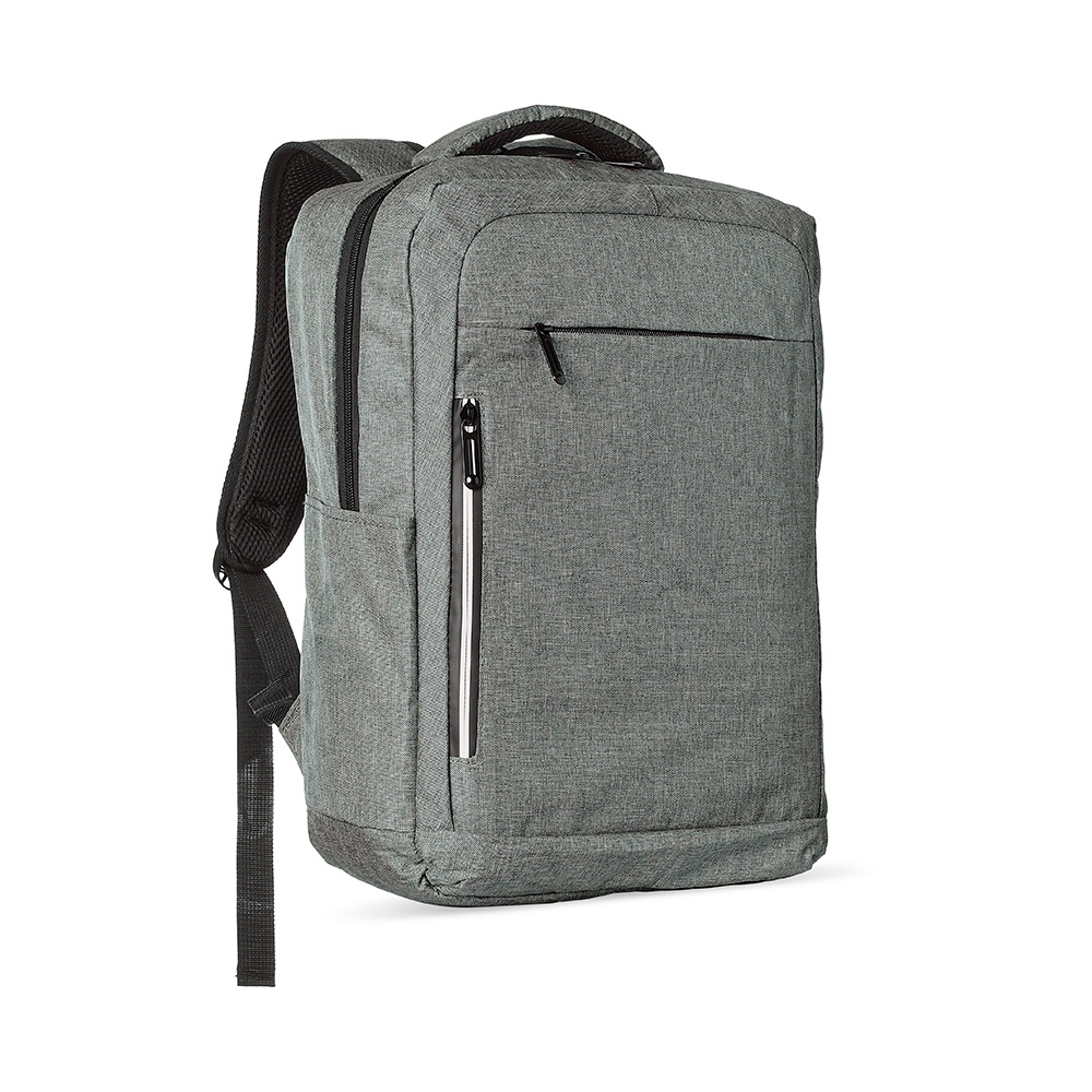 Mochila de nylon usb litros cinza jpg