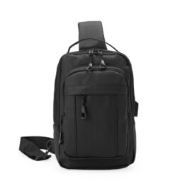 Mochila de ombro usb preto jpg
