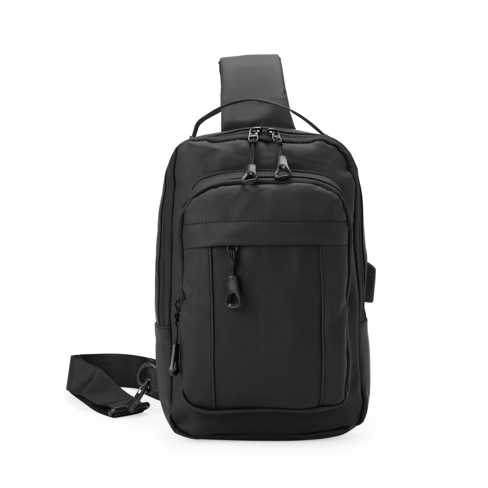 Mochila de ombro usb preto jpg
