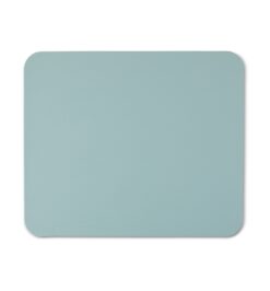 Mouse pad couro sintetico azul jpg