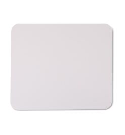 Mouse pad couro sintetico branco jpg