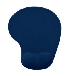 Mouse pad com almofada azul escuro jpg