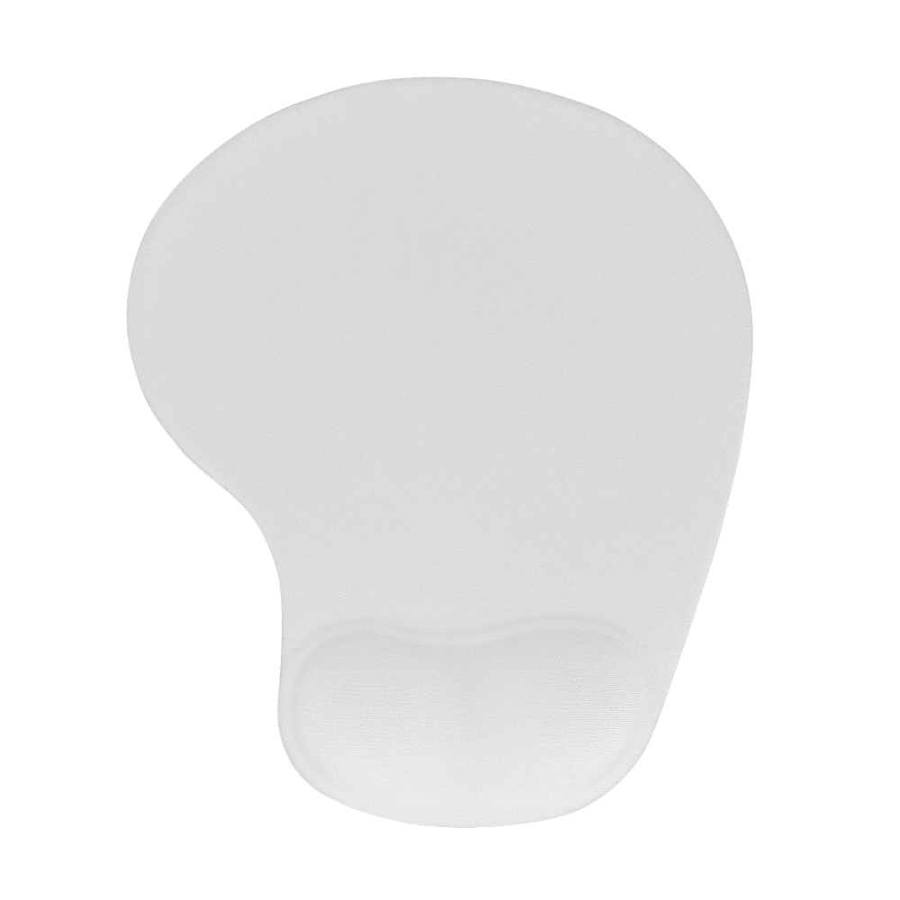 Mouse pad ergonomico branco jpg