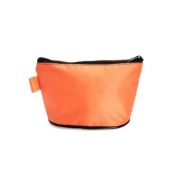 Necessaire nylon laranja jpg