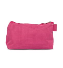 Necessaire nylon rosa jpg