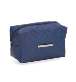 Necessaire puff matelasse azul jpg