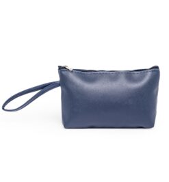 Necessaire de couro sintetico azul jpg
