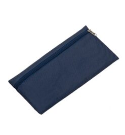 Necessaire de nylon azul escuro jpg