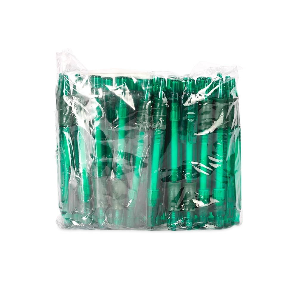 Pacote caneta plastica com pcs jpg