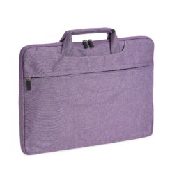 Pasta para notebook de poliester roxo jpg
