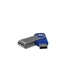 Pen drive sm giratorio metal gb azul escuro jpg