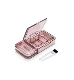Porta comprimidos plastico rosa jpg