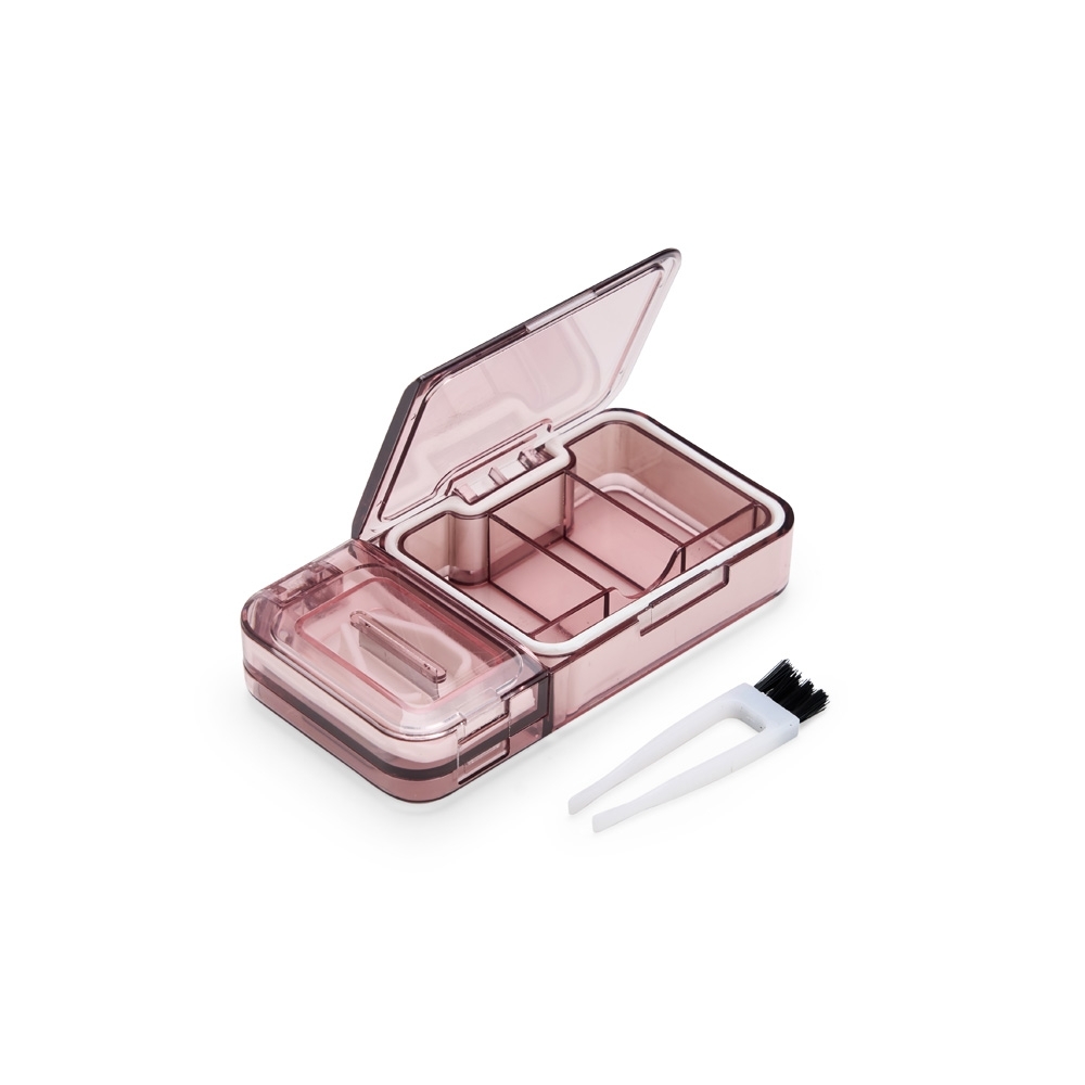 Porta comprimidos plastico rosa jpg