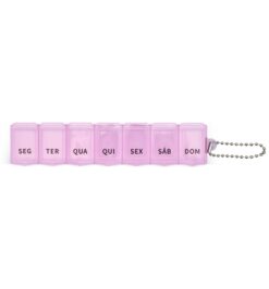 Porta comprimidos semanal plastico rosa jpg
