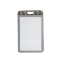 Porta cracha plastico cinza jpg