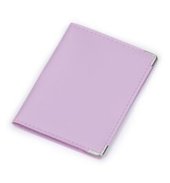 Porta documento em couro sintetico rosa jpg