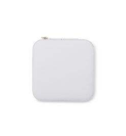 Porta joias com espelho branco jpg