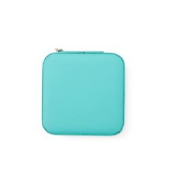 Porta joias com espelho verde agua jpg