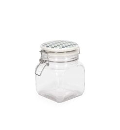 Pote hermético de vidro personalizável 700ml