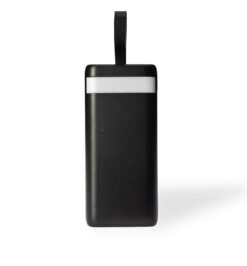 Power bank mah com lanterna e multissaidas preto jpg