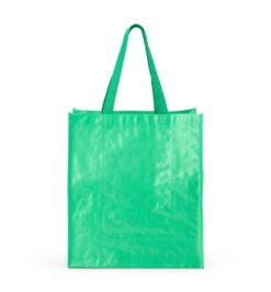 Sacola plastica verde jpg