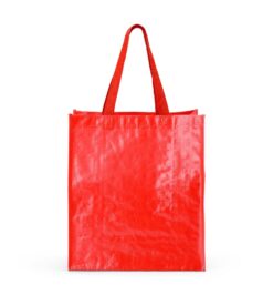 Sacola plastica vermelho jpg