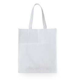 Sacola tnt com bolso branco jpg
