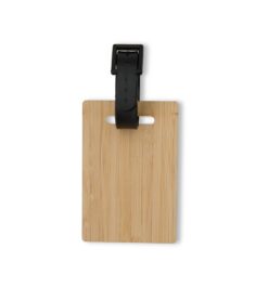 Tag identificador de bagagem bambu jpg