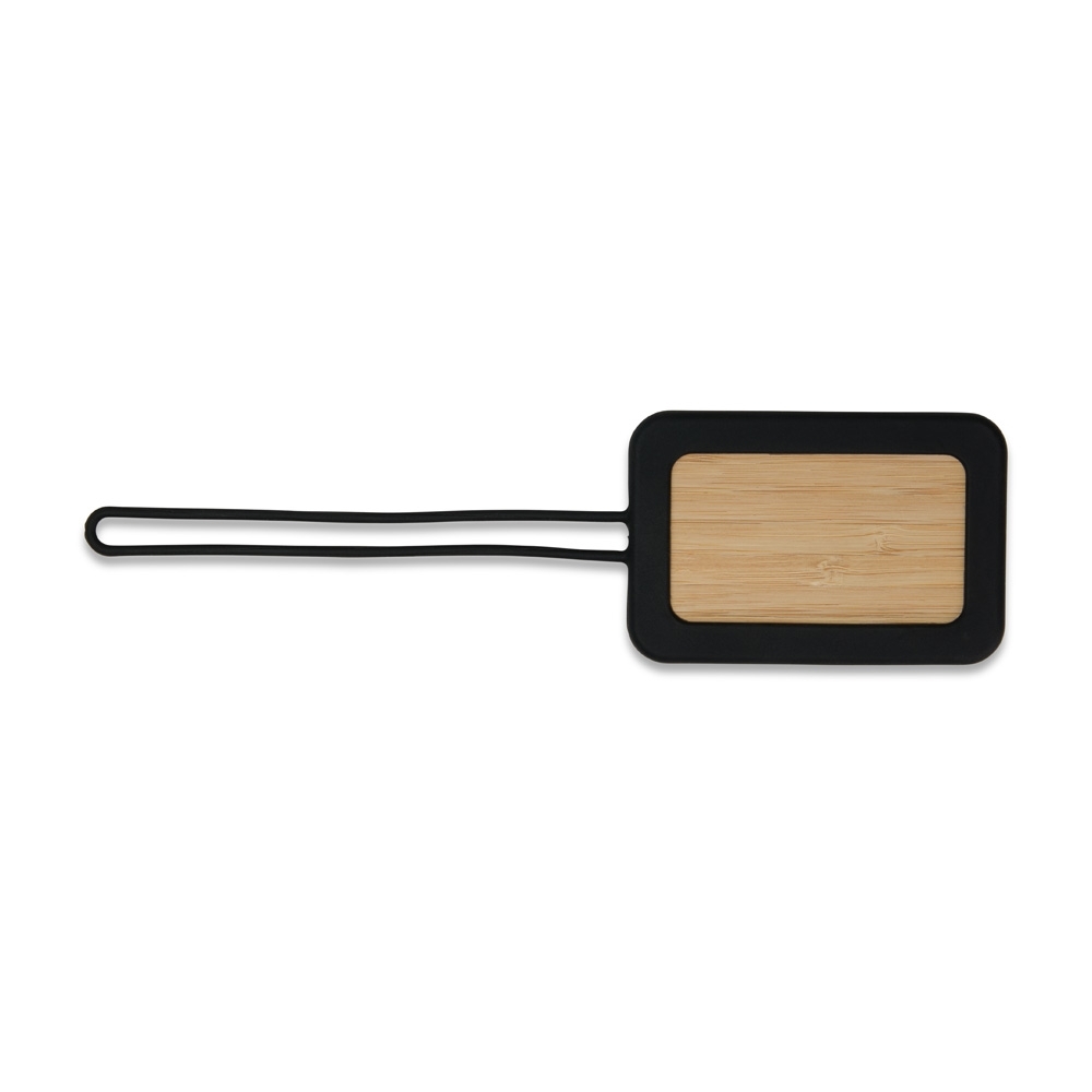 Tag identificador de bagagem bambu jpg