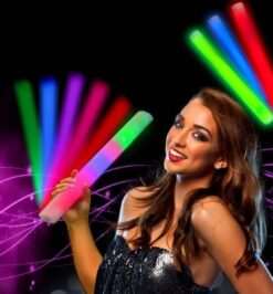 Bastão led neon espuma balada festa formatura casamentos - sem personalizaÇÃo