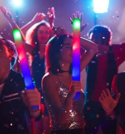 Bastão led neon espuma balada festa formatura casamentos - sem personalizaÇÃo