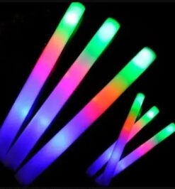 Bastão led neon espuma balada festa formatura casamentos - sem personalizaÇÃo