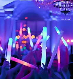Bastão led neon espuma balada festa formatura casamentos - sem personalizaÇÃo